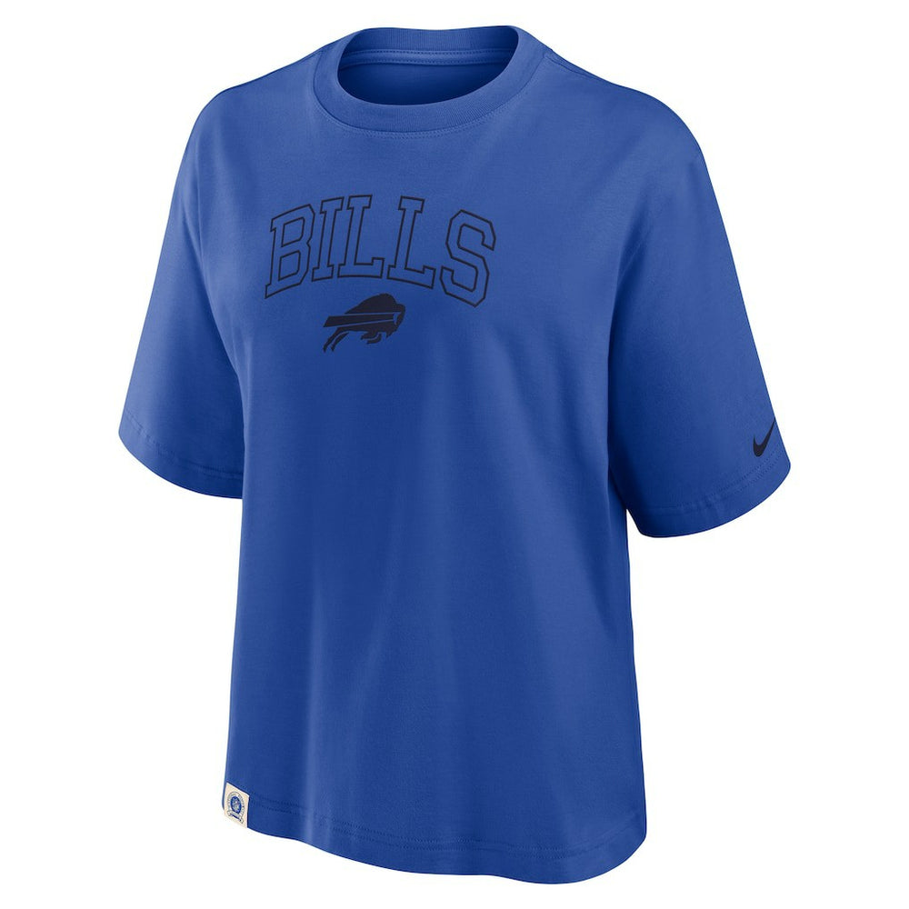 Buffalo Bills Women's Glory Arch Boxy T-Shirt - Royal | Nike cheap
