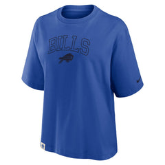 Buffalo Bills Women's Glory Arch Boxy T-Shirt - Royal | Nike cheap