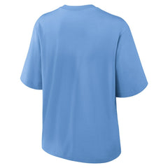 Los Angeles Chargers Women's Glory Arch Boxy T-Shirt - Powder Blue | Nike for sale