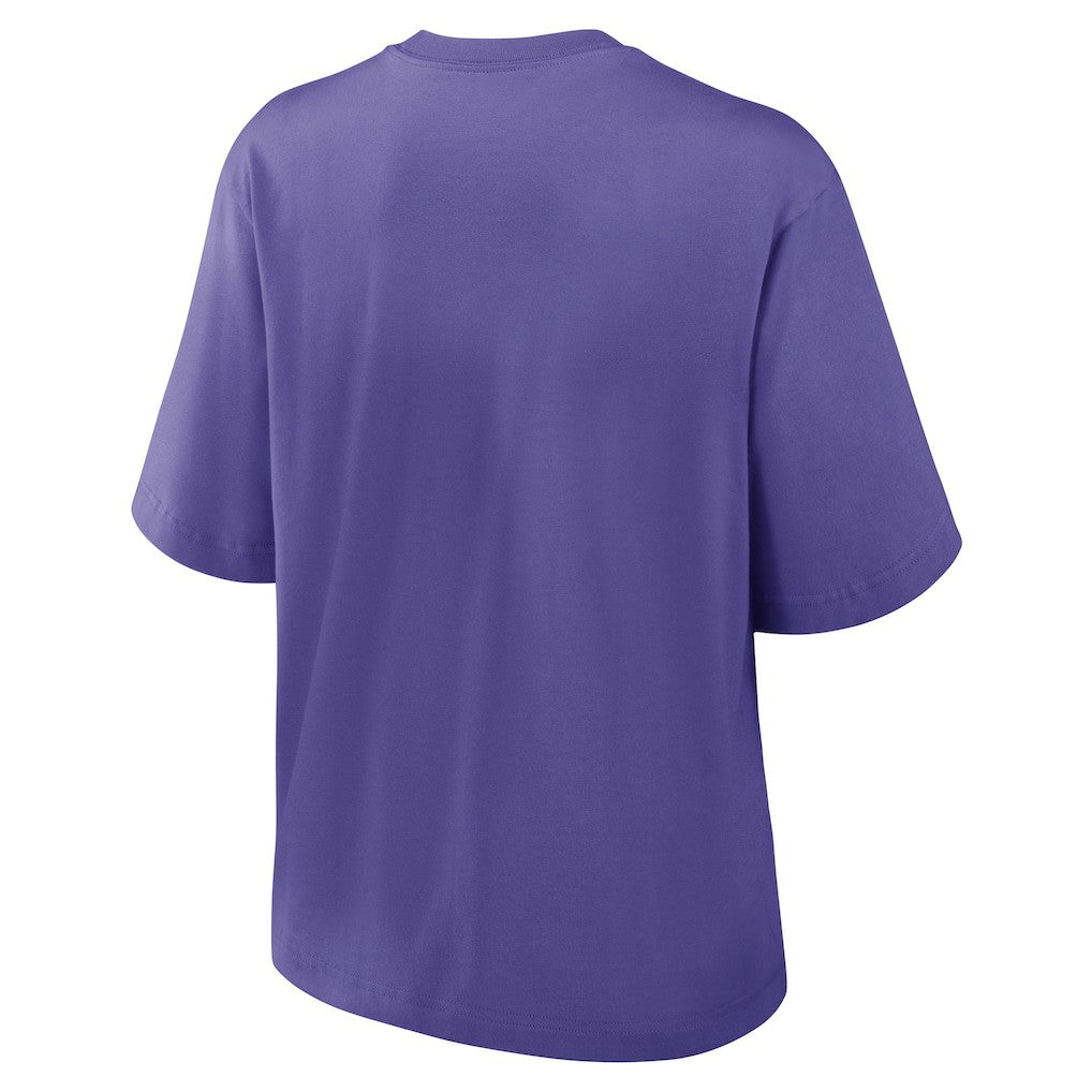 Minnesota Vikings Women's Glory Arch Boxy T-Shirt - Purple | Nike sale