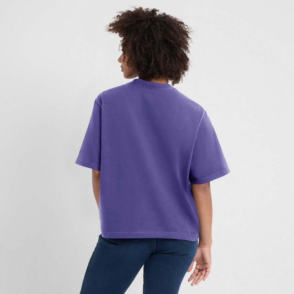 Minnesota Vikings Women's Glory Arch Boxy T-Shirt - Purple | Nike sale