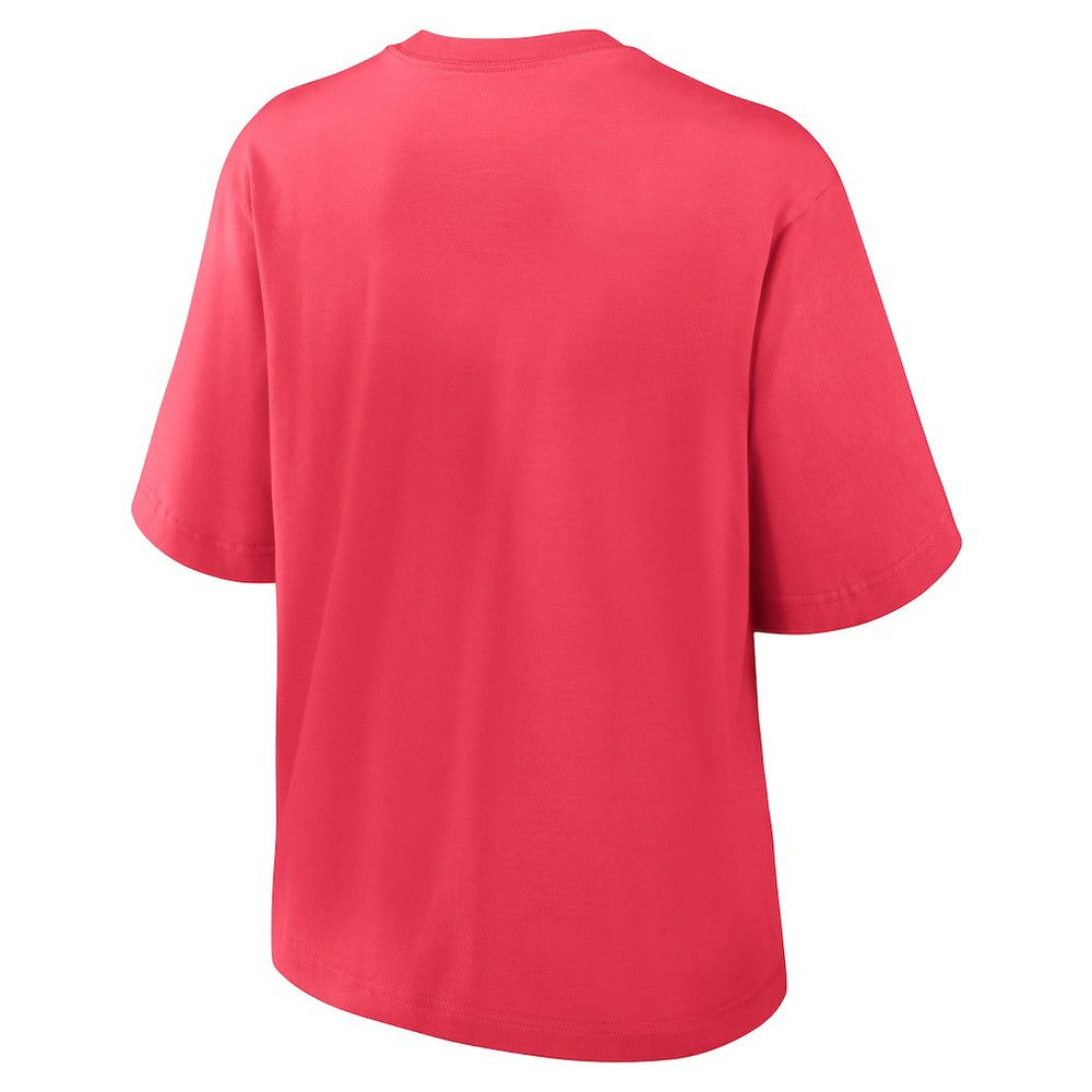 San Francisco 49ers Women's Glory Arch Boxy T-Shirt - Scarlet | Nike outlet