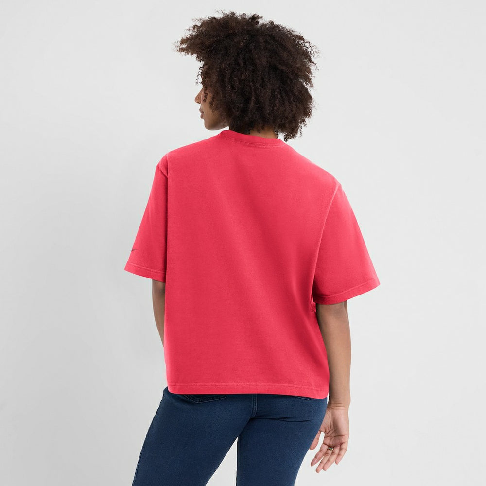 San Francisco 49ers Women's Glory Arch Boxy T-Shirt - Scarlet | Nike outlet