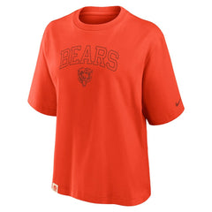 Chicago Bears Women's Glory Arch Boxy T-Shirt - Orange | Nike discount