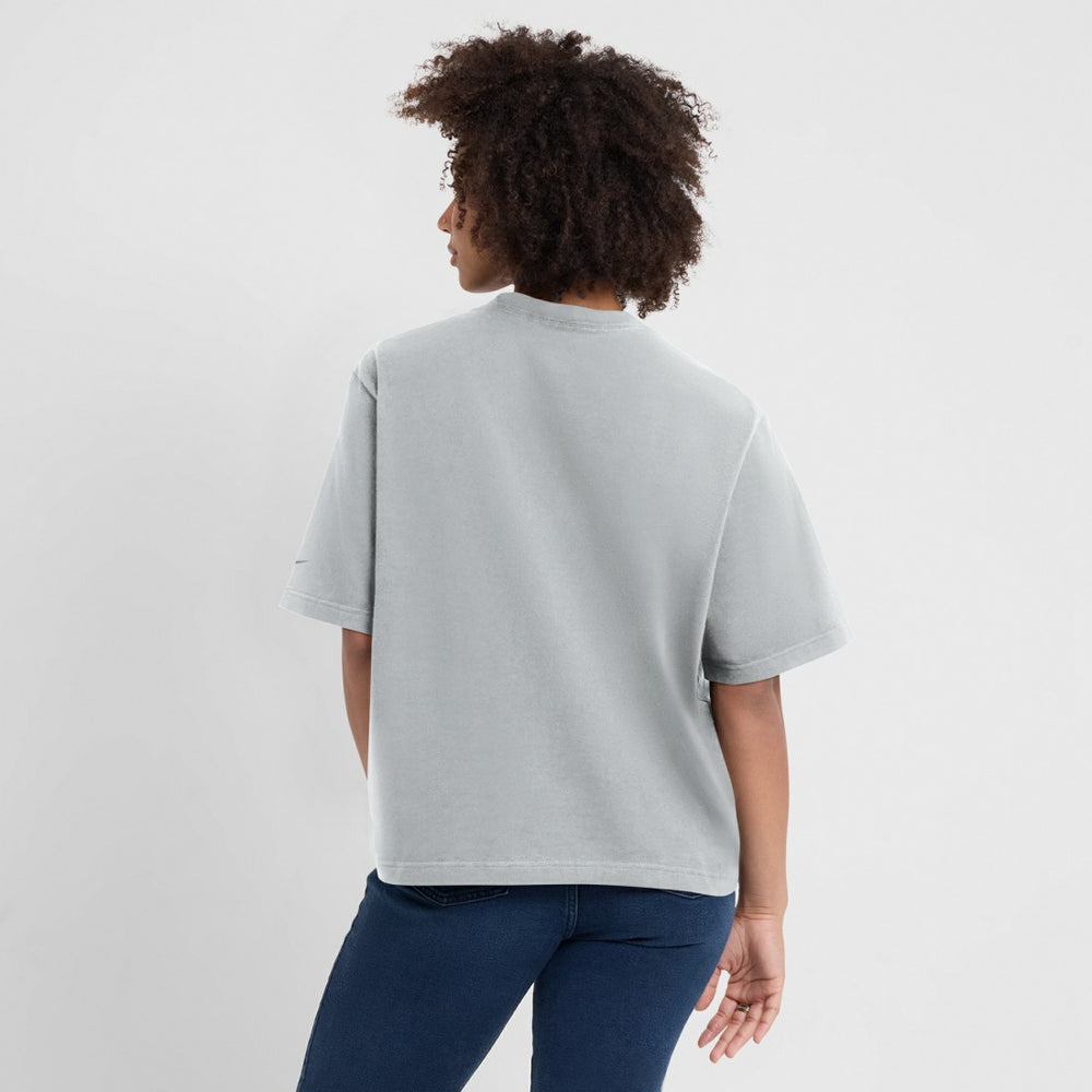 Detroit Lions Women's Glory Arch Boxy T-Shirt - Gray | Nike online