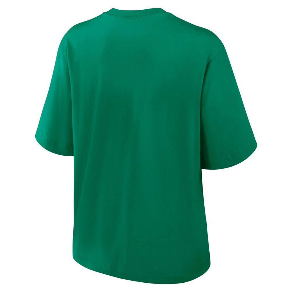 New York Jets Women's Glory Arch Boxy T-Shirt - Green | Nike outlet