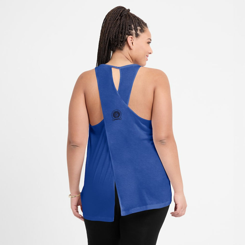 Buffalo Bills Women's Glory Open-Back Crisscross Dri-FIT Tank Top - Royal | Nike cheap