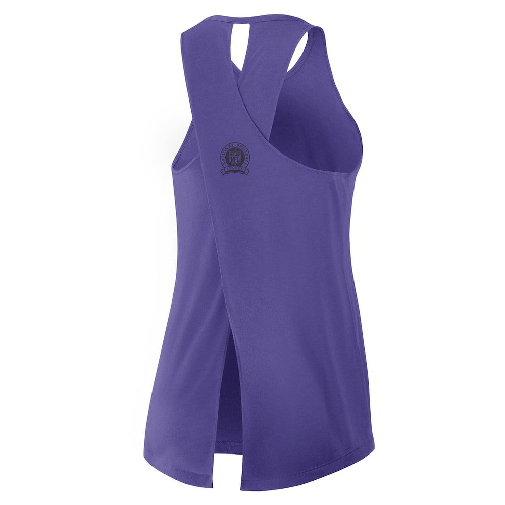 Baltimore Ravens Women's Glory Open-Back Crisscross Dri-FIT Tank Top - Purple | Nike online