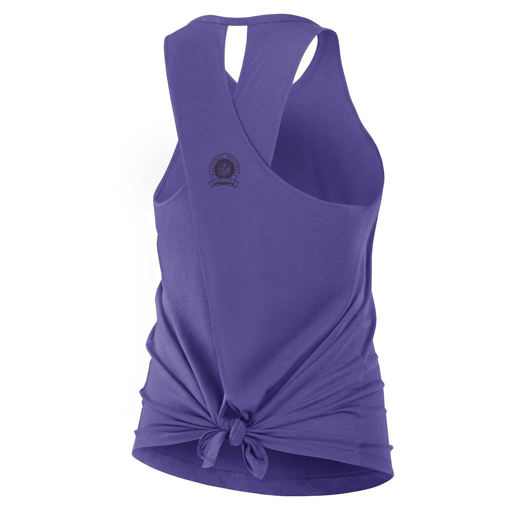 Baltimore Ravens Women's Glory Open-Back Crisscross Dri-FIT Tank Top - Purple | Nike online