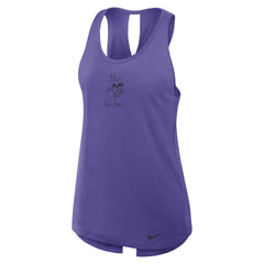 Minnesota Vikings Women's Glory Open-Back Crisscross Dri-FIT Tank Top - Purple | Nike online