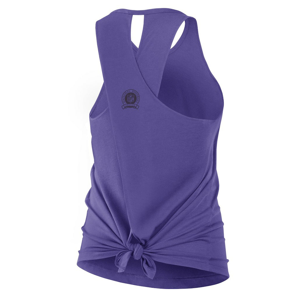 Minnesota Vikings Women's Glory Open-Back Crisscross Dri-FIT Tank Top - Purple | Nike online