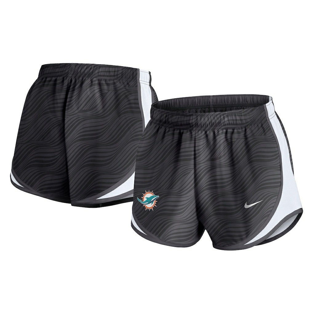 Miami Dolphins Women's Tempo Dri-FIT Shorts - Anthracite | Nike on sale