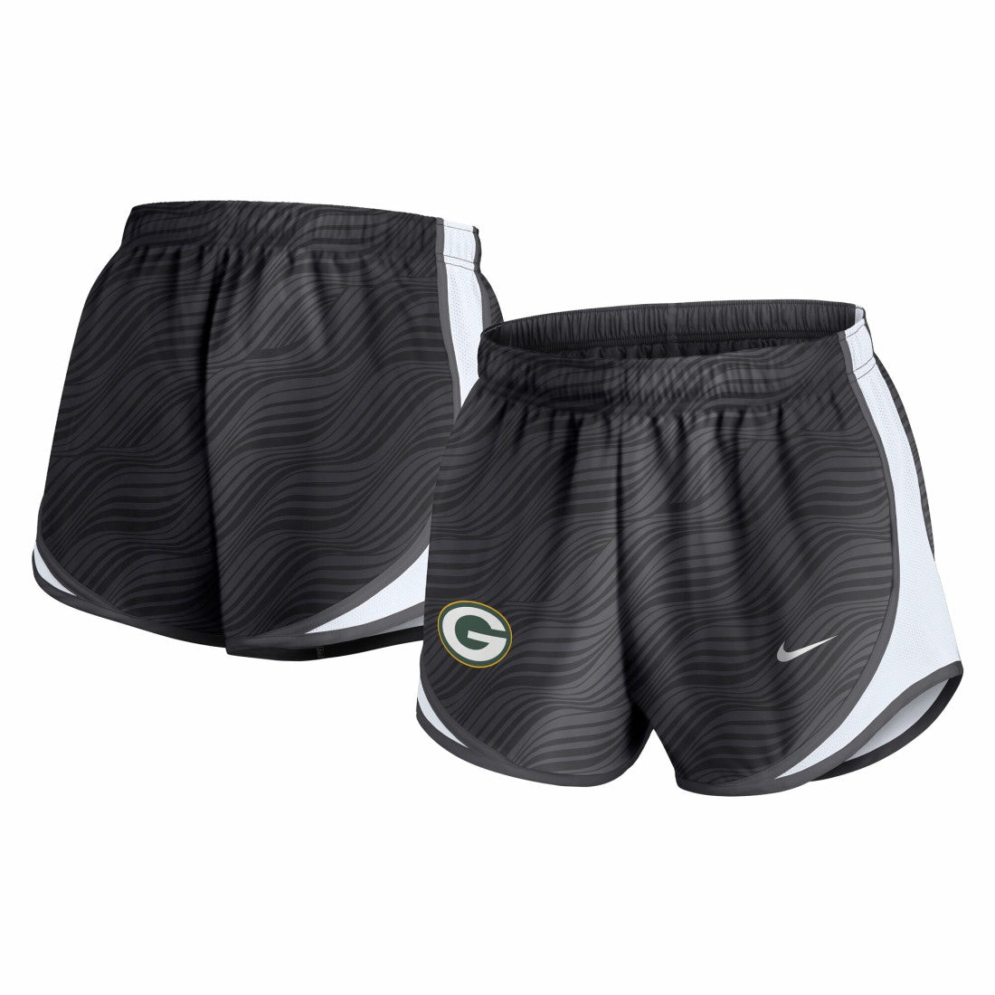 Green Bay Packers Women's Tempo Dri-FIT Shorts - Anthracite | Nike on sale