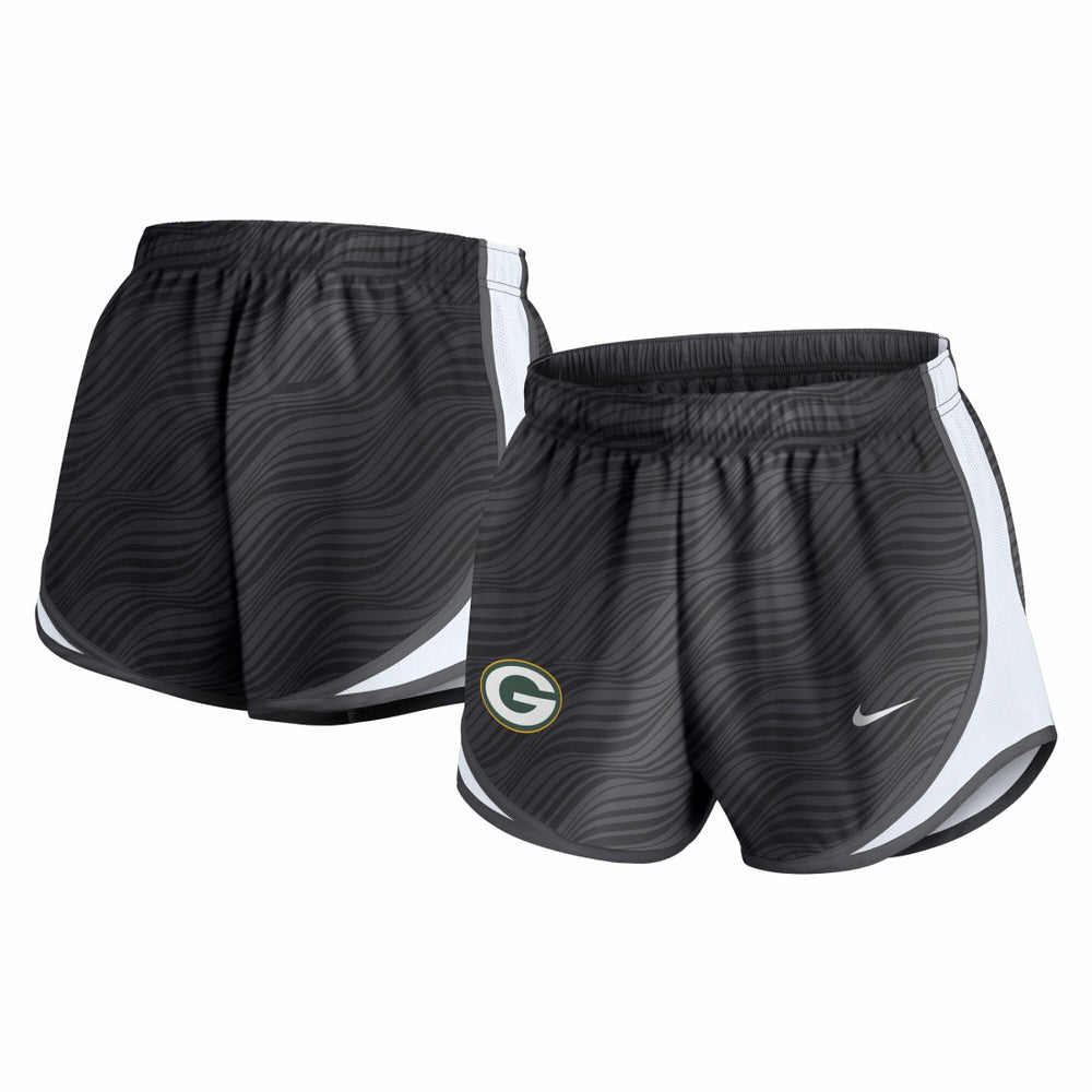 Green Bay Packers Women's Tempo Dri-FIT Shorts - Anthracite | Nike on sale