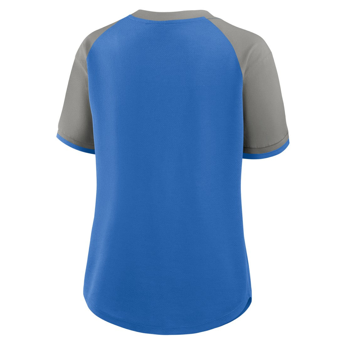 Detroit Lions Women's Height Advantage T-Shirt - Blue/Silver for sale