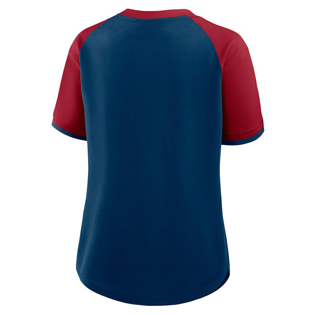 Houston Texans Women's Height Advantage T-Shirt - Navy/Red online