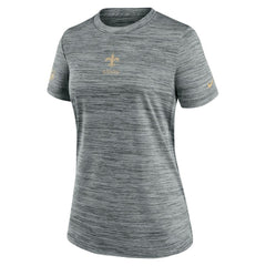 New Orleans Saints Women's Sideline Velocity Dri-FIT T-Shirt - Gray | Nike sale