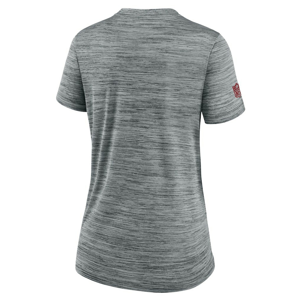 San Francisco 49ers Women's Sideline Velocity Dri-FIT T-Shirt - Gray | Nike on sale