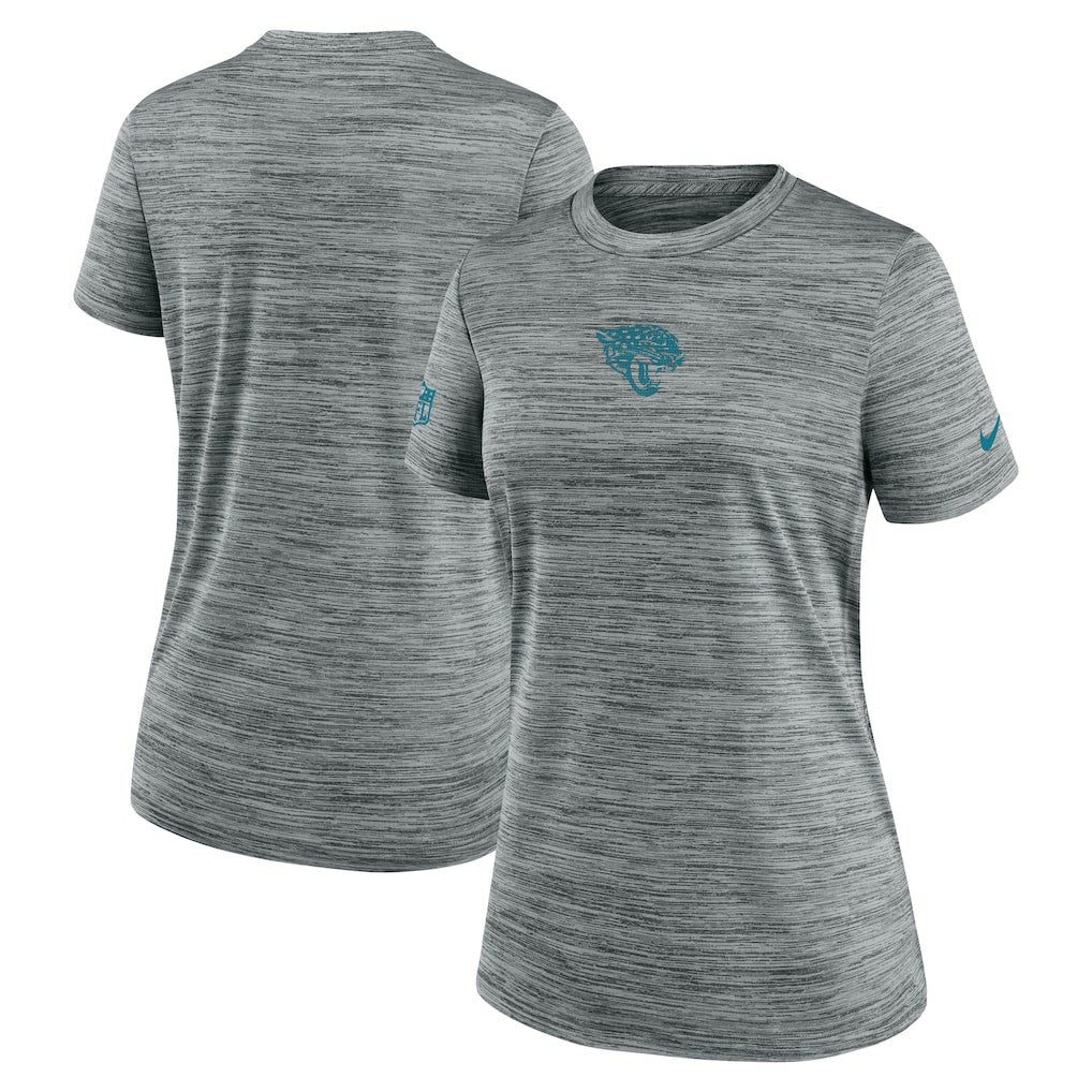 Jacksonville Jaguars Women's Sideline Velocity Dri-FIT T-Shirt - Gray | Nike on sale