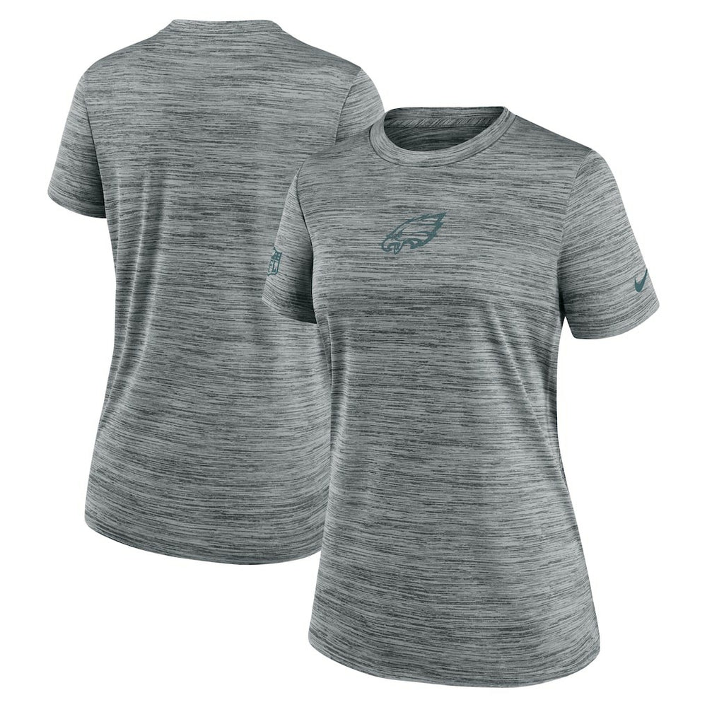 Philadelphia Eagles Women's Sideline Velocity Dri-FIT T-Shirt - Gray | Nike online