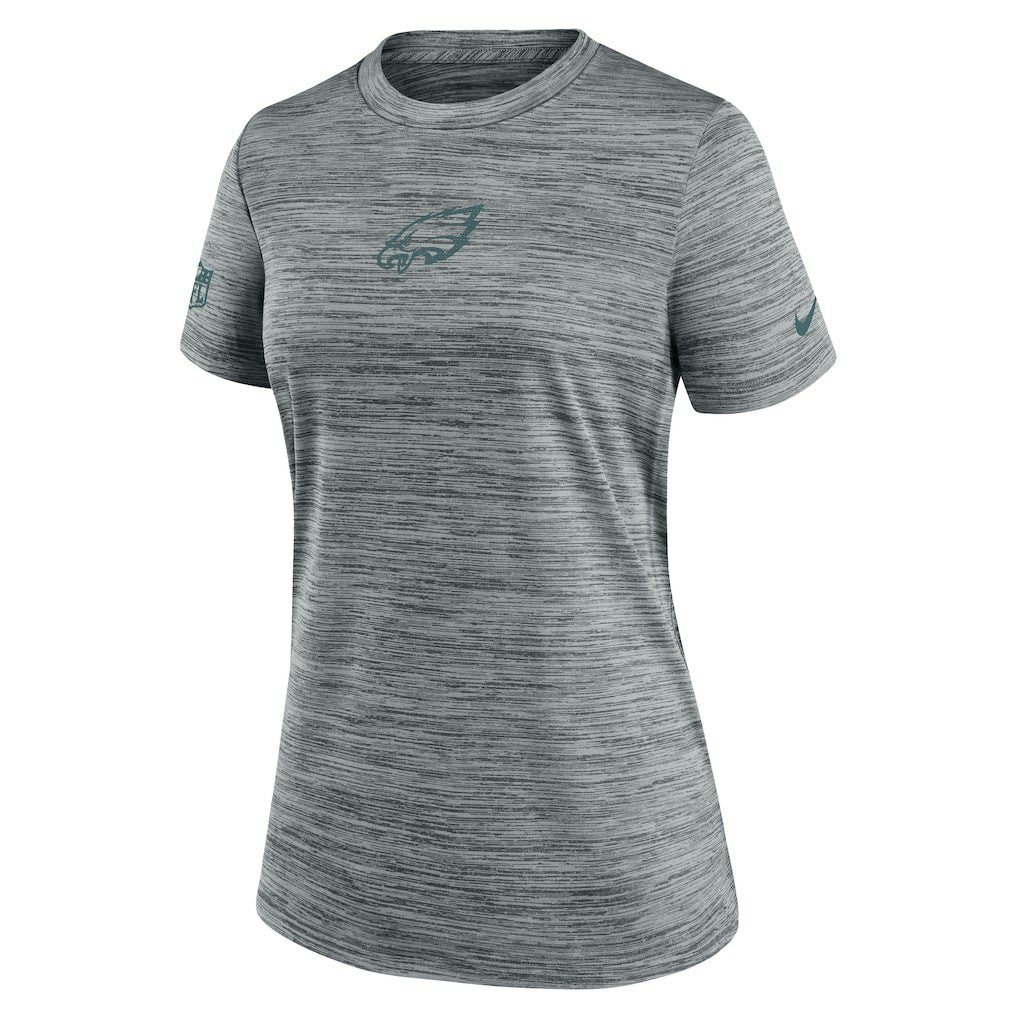 Philadelphia Eagles Women's Sideline Velocity Dri-FIT T-Shirt - Gray | Nike online