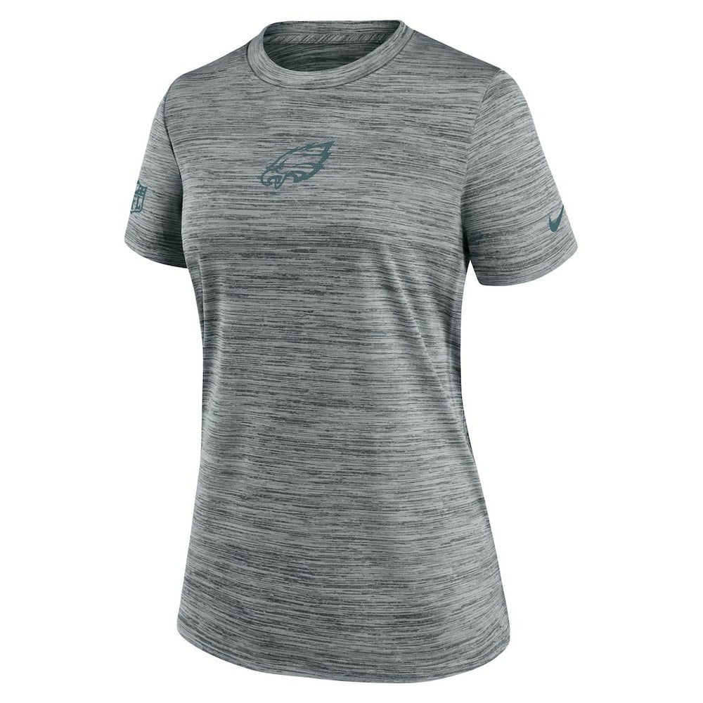Philadelphia Eagles Women's Sideline Velocity Dri-FIT T-Shirt - Gray | Nike online