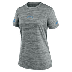 Los Angeles Chargers Women's Sideline Velocity Dri-FIT T-Shirt - Gray | Nike online