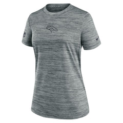 Denver Broncos Women's Sideline Velocity Dri-FIT T-Shirt - Gray | Nike sale