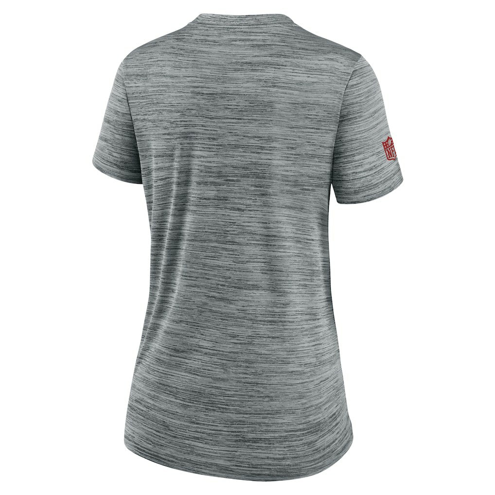 Atlanta Falcons Women's Sideline Velocity Dri-FIT T-Shirt - Gray | Nike discount