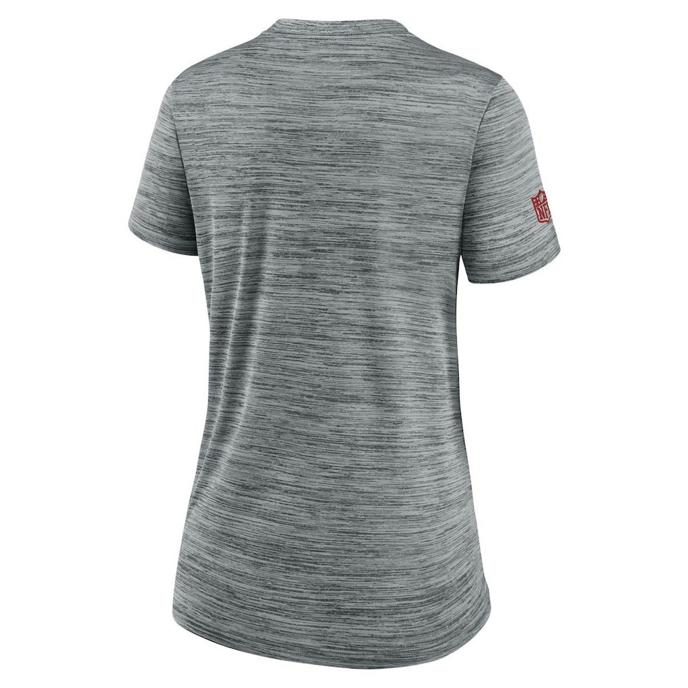 Atlanta Falcons Women's Sideline Velocity Dri-FIT T-Shirt - Gray | Nike discount