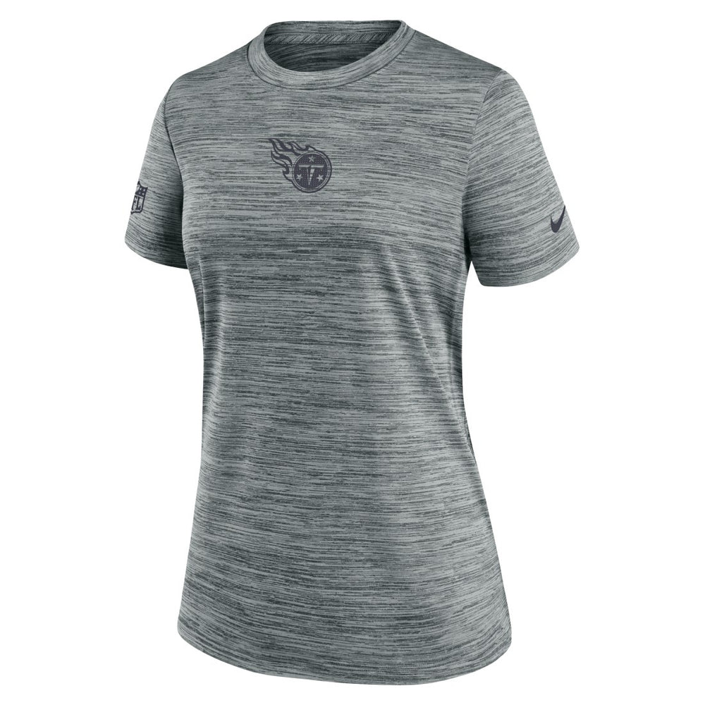 Tennessee Titans Women's Sideline Velocity Dri-FIT T-Shirt - Gray | Nike discount