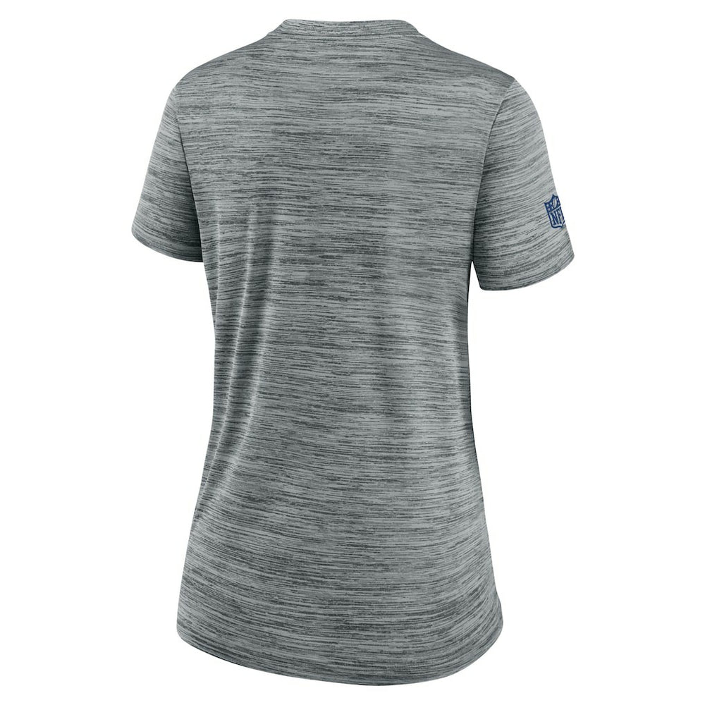 New York Giants Women's Sideline Velocity Dri-FIT T-Shirt - Gray | Nike sale