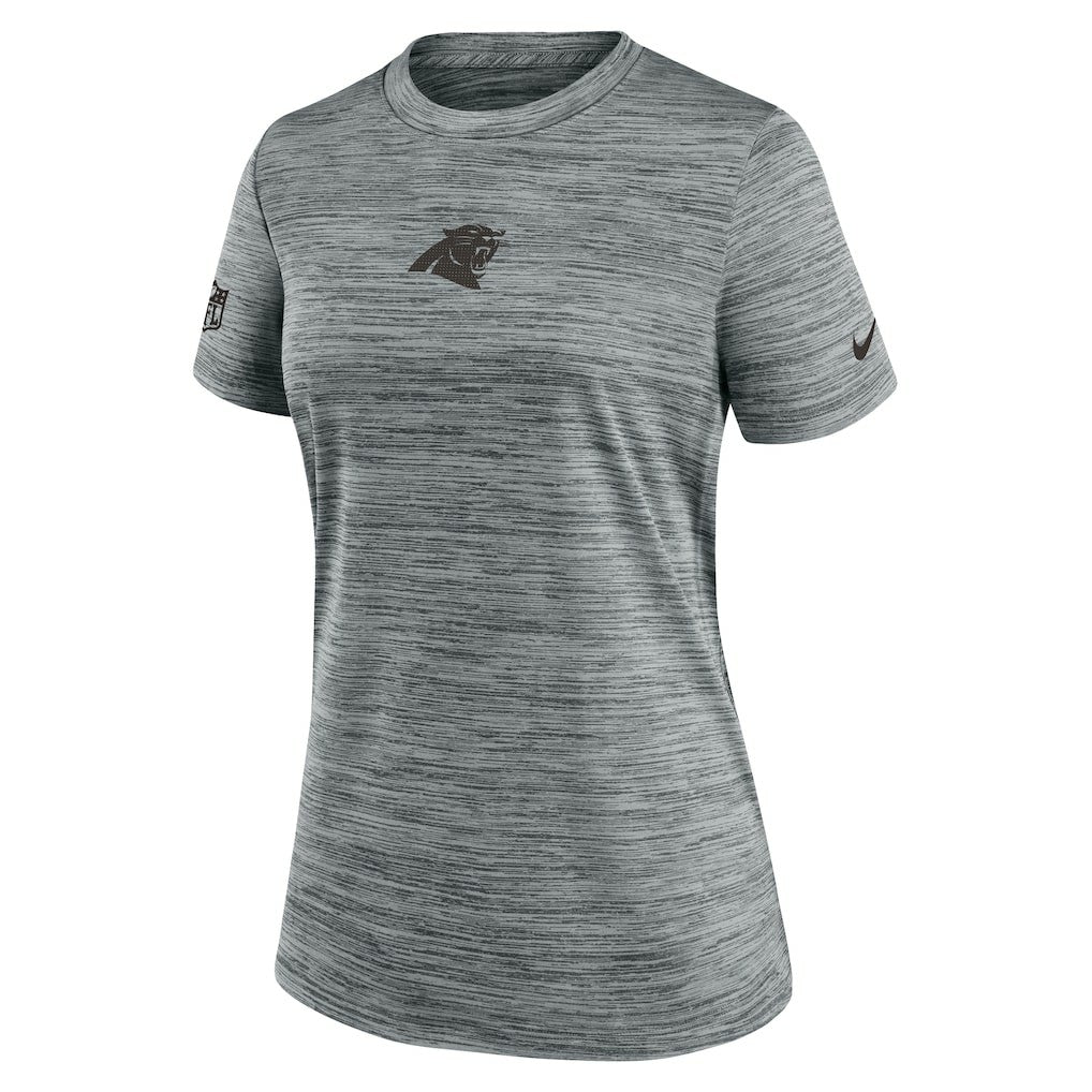 Carolina Panthers Women's Sideline Velocity Dri-FIT T-Shirt - Gray | Nike online
