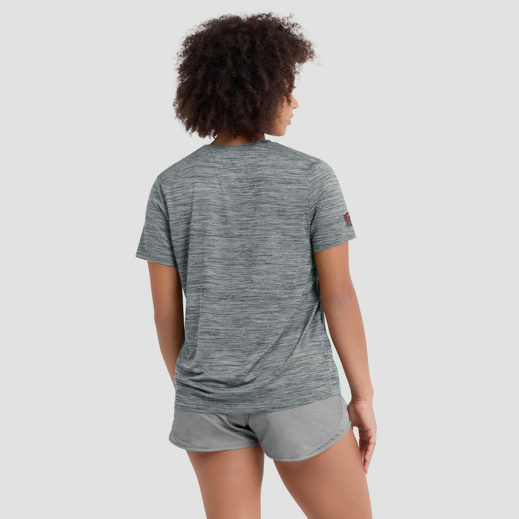 Washington Commanders Women's Sideline Velocity Dri-FIT T-Shirt - Gray | Nike discount