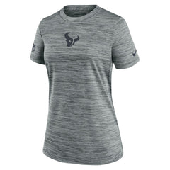 Houston Texans Women's Sideline Velocity Dri-FIT T-Shirt - Gray | Nike sale