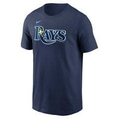 Yandy Diaz Tampa Bay Rays Fuse Name & Number T-Shirt - Navy | Nike