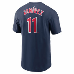 Jose Ramirez Cleveland Guardians Fuse Name & Number T-Shirt - Navy | Nike