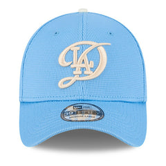 Los Angeles Dodgers City Connect Batting Practice 39THIRTY Flex Hat - Light Blue | New Era