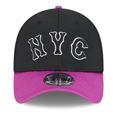 New York Mets City Connect Batting Practice 39THIRTY Flex Hat - Charcoal/Purple | New Era