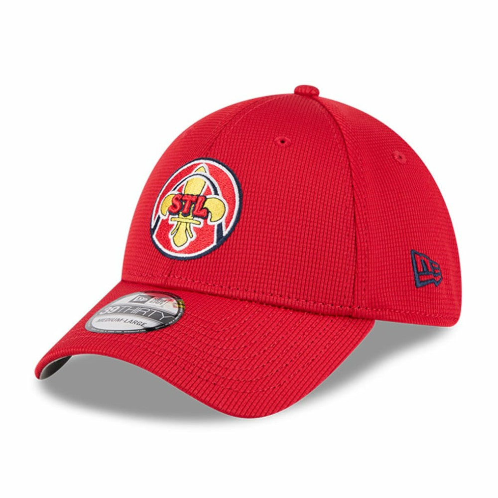 St. Louis Cardinals City Connect Batting Practice 39THIRTY Flex Hat - Red | New Era