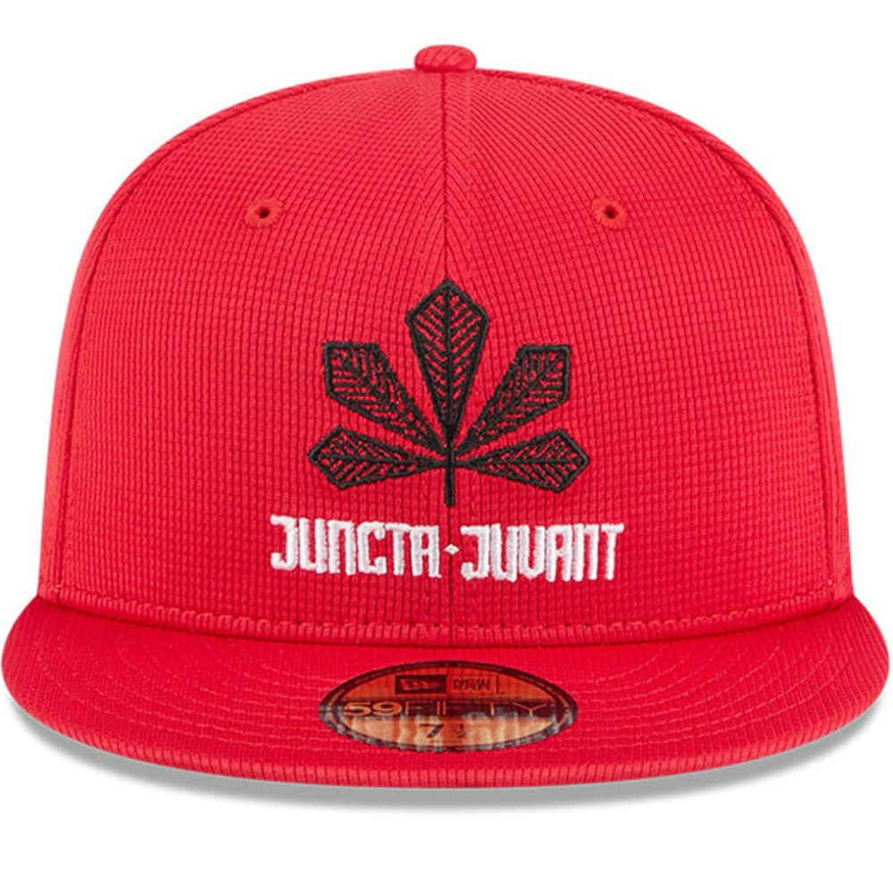 Cincinnati Reds City Connect Batting Practice 59FIFTY Fitted Hat - Red | New Era