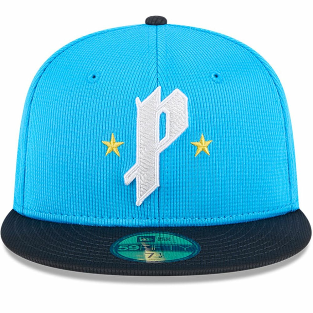 Philadelphia Phillies City Connect Batting Practice 59FIFTY Fitted Hat - Neptune Blue/Navy | New Era