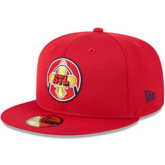 St. Louis Cardinals City Connect Batting Practice 59FIFTY Fitted Hat - Red | New Era