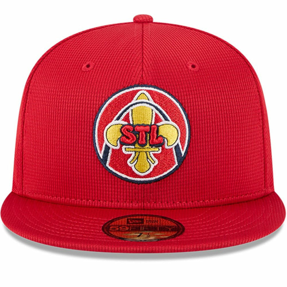 St. Louis Cardinals City Connect Batting Practice 59FIFTY Fitted Hat - Red | New Era