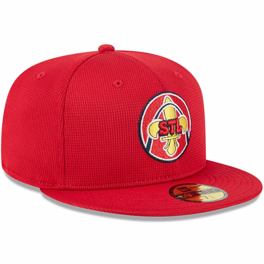 St. Louis Cardinals City Connect Batting Practice 59FIFTY Fitted Hat - Red | New Era