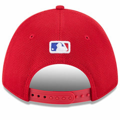 Atlanta Braves City Connect Batting Practice 9FORTY M-Crown Adjustable Hat - Red | New Era