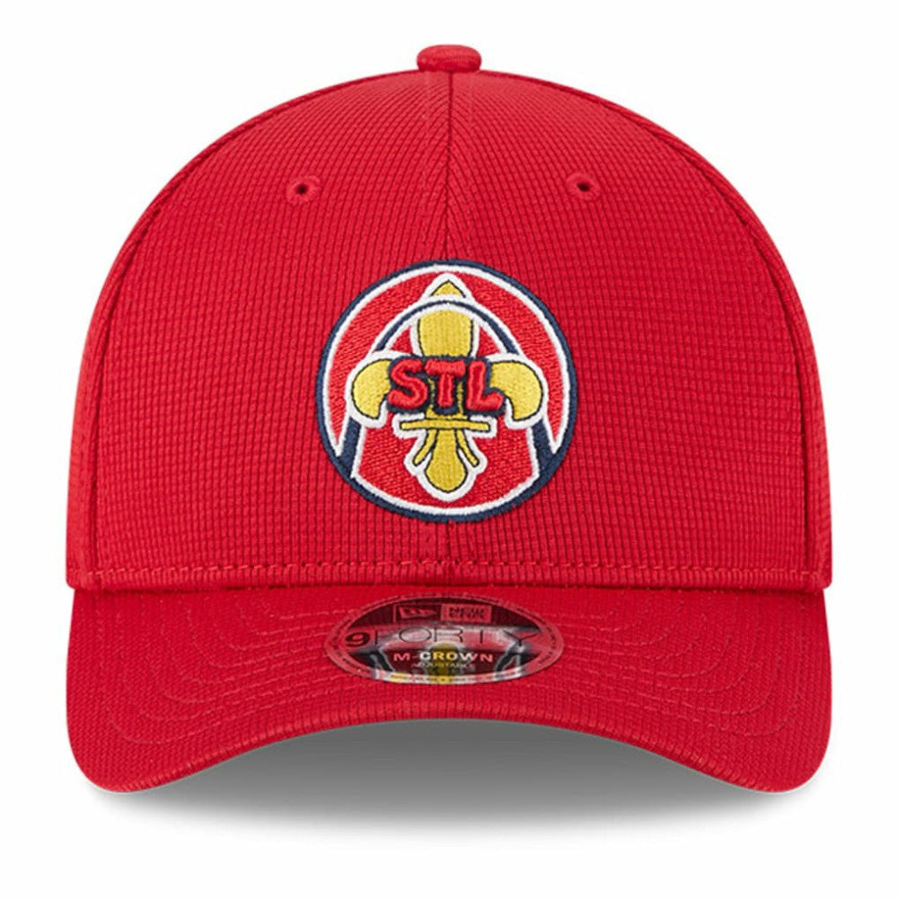 St. Louis Cardinals City Connect Batting Practice 9FORTY M-Crown Adjustable Hat - Red | New Era