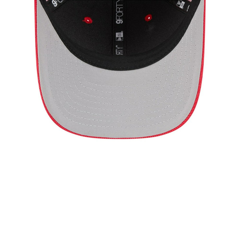 Texas Rangers City Connect Batting Practice 9FORTY M-Crown Adjustable Hat - Red | New Era