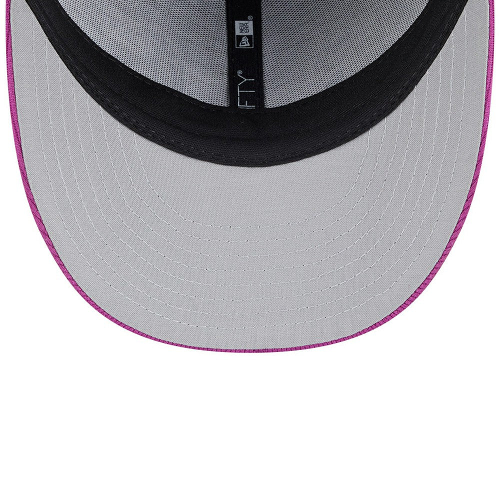 New York Mets City Connect Batting Practice Low Profile 59FIFTY Fitted Hat - Charcoal/Purple | New Era