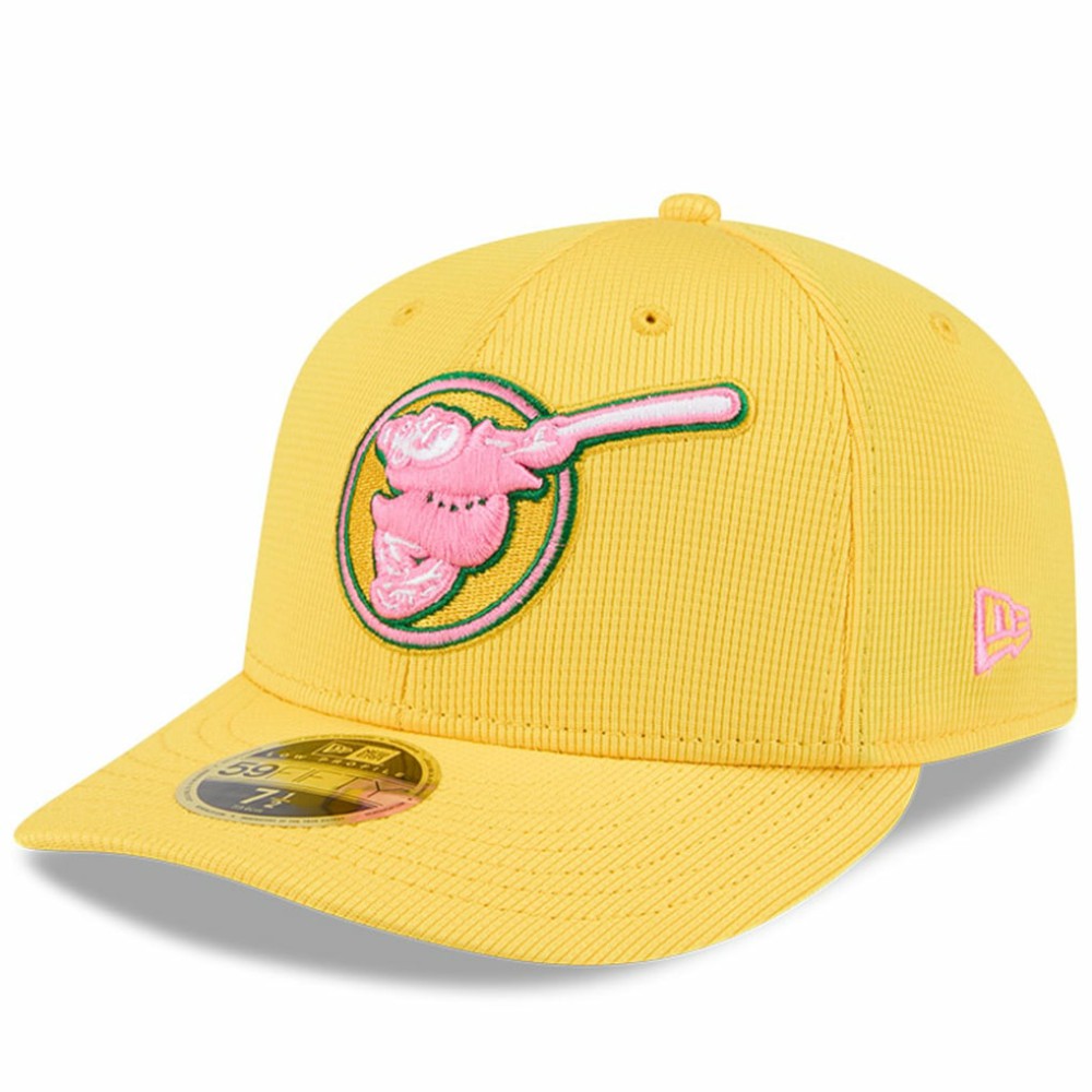 San Diego Padres City Connect Batting Practice Low Profile 59FIFTY Fitted Hat - Yellow | New Era